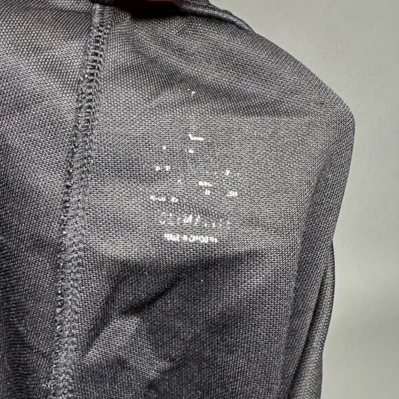 Adidas Joggers Jet Black Polyester White 3 Stripes Soccer Style Slim Fit - Picture 4 of 4